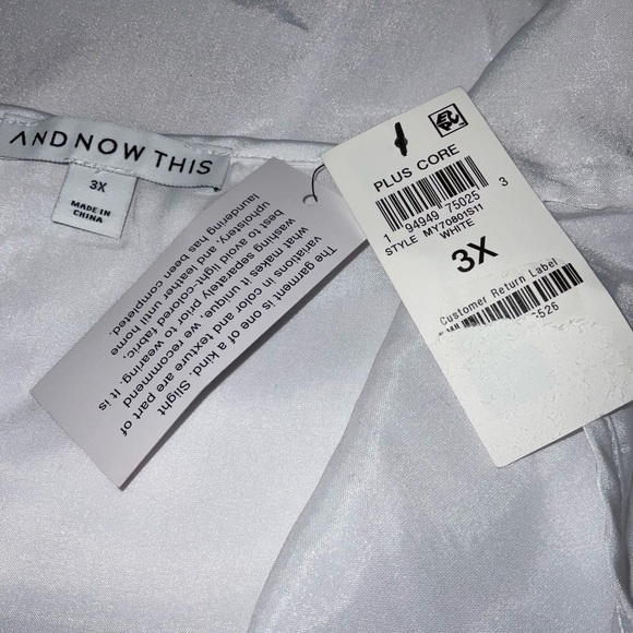 And Now This Women’s Trendy Plus Size Camisole Sz. - Picture 4 of 8